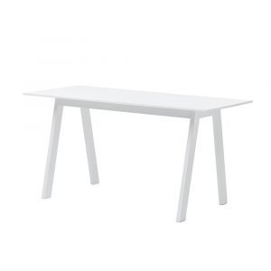 A2 Angle Kirjoituspöytä Valkoinen / Valkoinen