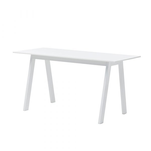 A2 Angle Kirjoituspöytä Valkoinen / Valkoinen