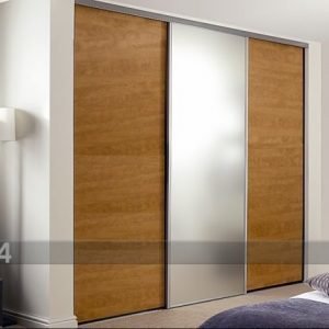 Arina Liukuovet Prestige 1 Peili Ja 2 Melamiiniovea 270x250 Cm