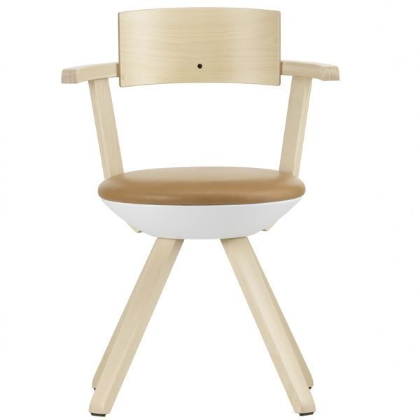 Artek Rival Tuoli Kg002 Koivu / Nahka