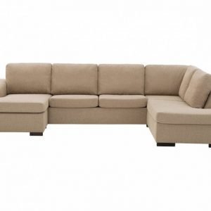 Connect Large U-Sohva Oikea Beige