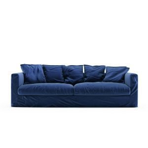 Decotique Le Grand Air 3-Istuttava Sohva Sametti Indigo