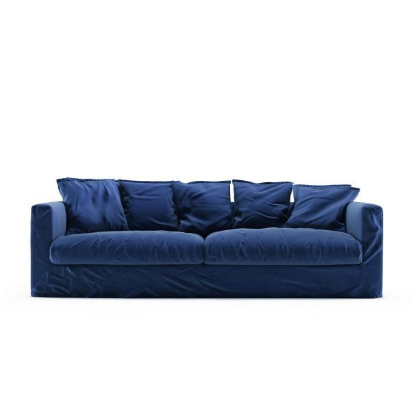 Decotique Le Grand Air 3-Istuttava Sohva Sametti Indigo