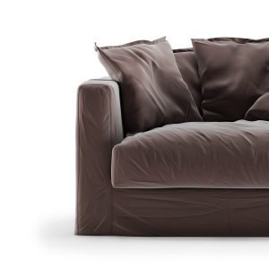 Decotique Le Grand Air Loveseat Sametti Verhoilu Moleskin Brown