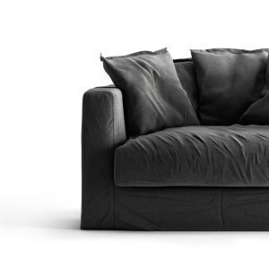 Decotique Le Grand Air Loveseat Verhoilu Carbon Dust