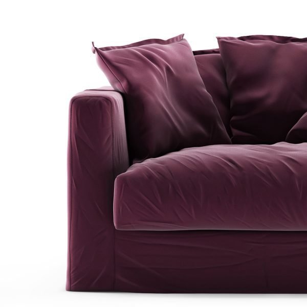 Decotique Loveseat Verhoilu Bordeaux