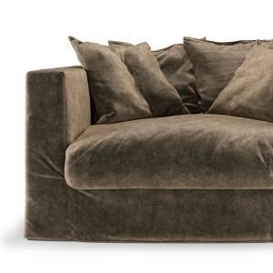 Decotique Loveseat Verhoilu Light Brown