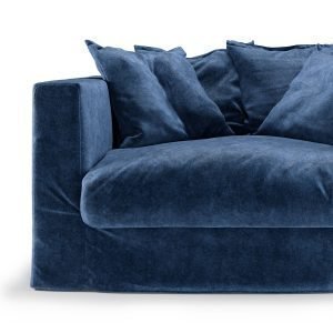 Decotique Loveseat Verhoilu Midnight Blue