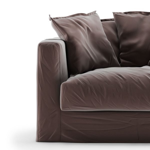 Decotique Loveseat Verhoilu Moleskin Brown