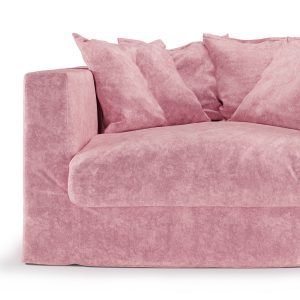 Decotique Loveseat Verhoilu Pastel Pink