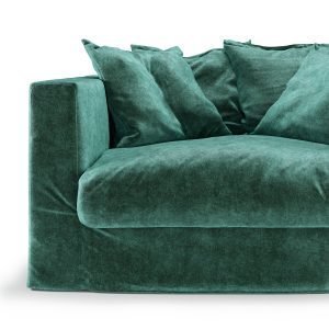 Decotique Loveseat Verhoilu Petrol Green