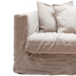 Decotique Loveseat Verhoilu Savage Linen