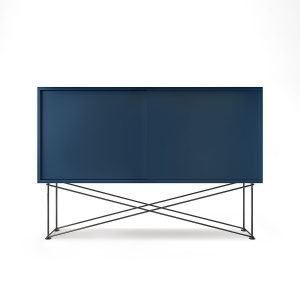 Decotique Vogue Sideboard Senkki 136h Tummansininen / 2db / Musta