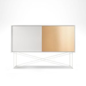 Decotique Vogue Sideboard Senkki 136h Valkoinen / 1w1b / Valkoinen