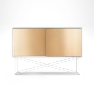 Decotique Vogue Sideboard Senkki 136h Valkoinen / 2b / Valkoinen