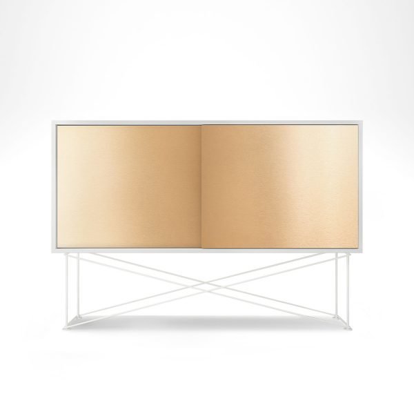 Decotique Vogue Sideboard Senkki 136h Valkoinen / 2b / Valkoinen