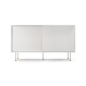 Decotique Vogue Sideboard Senkki 136l Valkoinen / 2w / Messinki