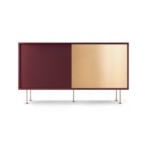 Decotique Vogue Sideboard Senkki 136l Viininpunainen / 1wr1b / Messi