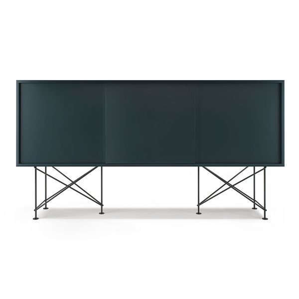 Decotique Vogue Sideboard Senkki 180h Harmaa / 3g / Musta