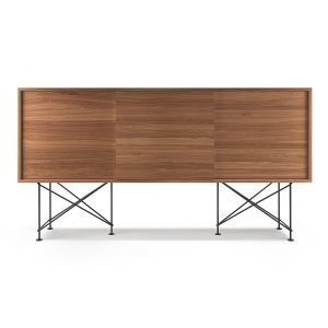 Decotique Vogue Sideboard Senkki 180h Saksanpähkinä / 3w / Musta