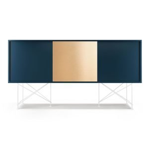 Decotique Vogue Sideboard Senkki 180h Tummansininen / 2db1b / Valkoinen