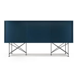 Decotique Vogue Sideboard Senkki 180h Tummansininen / 3db / Musta