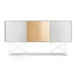 Decotique Vogue Sideboard Senkki 180h Valkoinen / 2w1b / Valkoinen