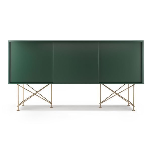 Decotique Vogue Sideboard Senkki 180h Vihreä / 3g / Messinki