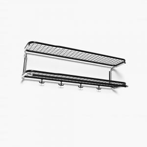 Essem Design Classic 650 Hattuhylly Musta / Kromi 90 Cm