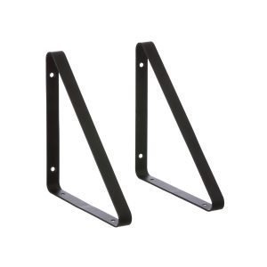 Ferm Living Shelf Hangers Seinäkiinnike Musta 2 Kpl