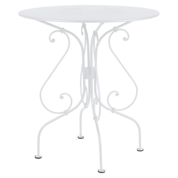Fermob 1900 Pöytä Cotton White Ø67 Cm