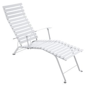 Fermob Bistro Chaise Longue Aurinkotuoli Cotton White