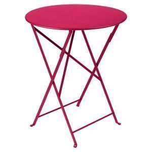 Fermob Bistro Pöytä Fuchsia Ø60 Cm