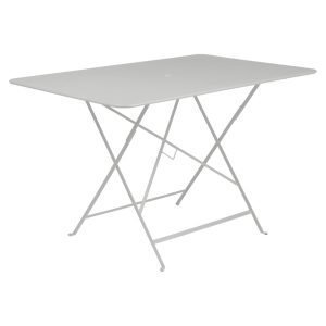 Fermob Bistro Pöytä Steel Grey 117x77 Cm