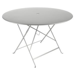 Fermob Bistro Pöytä Steel Grey Ø117 Cm