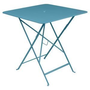 Fermob Bistro Pöytä Turquoise 71x71 Cm