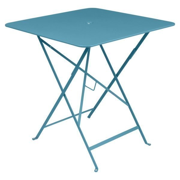 Fermob Bistro Pöytä Turquoise 71x71 Cm