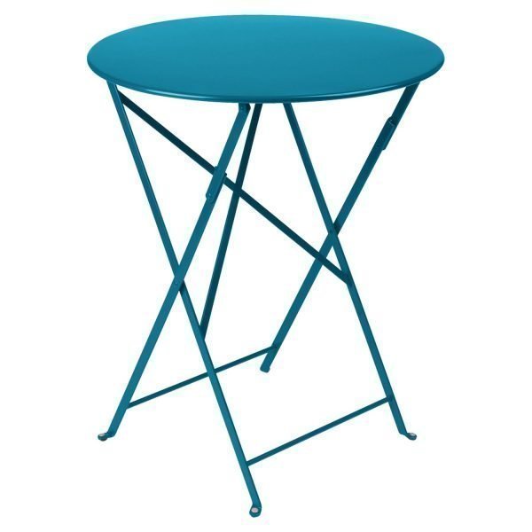 Fermob Bistro Pöytä Turquoise Ø60 Cm