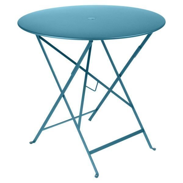 Fermob Bistro Pöytä Turquoise Ø77 Cm