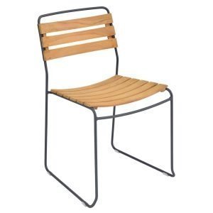 Fermob Surprising Tuoli Anthracite / Teak