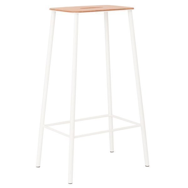 Frama Adam Baarituoli Matta Valkoinen H76 Cm