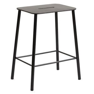 Frama Adam Stool 50 Jakkara Nahka / Musta