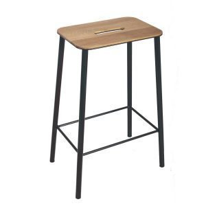 Frama Adam Stool 65 Jakkara Tammi / Matta Musta