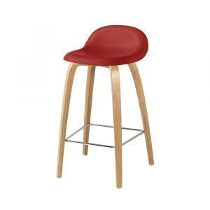 Gubi 3d Baarituoli Oak / Shy Cherry H65 Cm