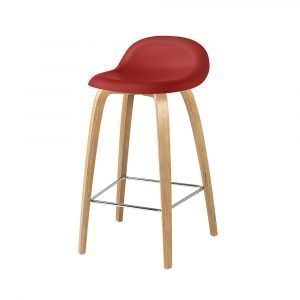 Gubi 3d Baarituoli Oak / Shy Cherry H75 Cm