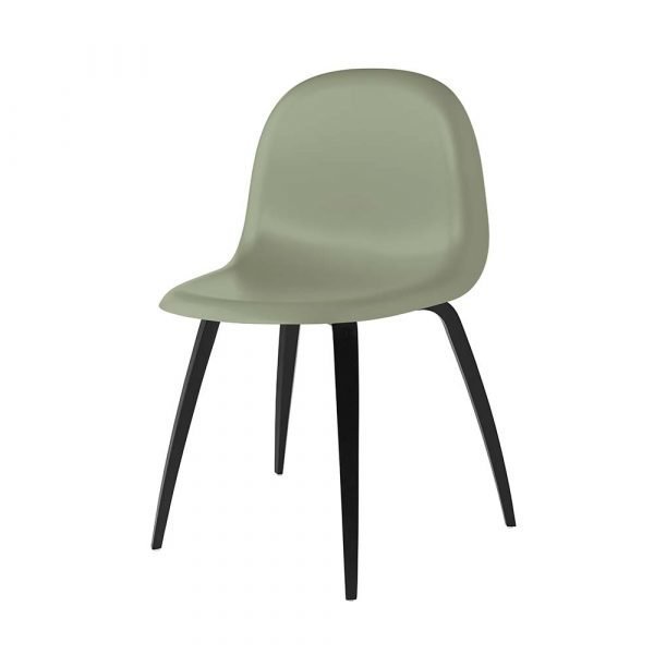 Gubi 3d Tuoli Beech / Mistletoe Green