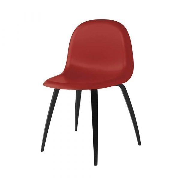 Gubi 3d Tuoli Beech / Shy Cherry