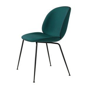 Gubi Beetle Dining Chair Tuoli Musta / Kvadrat Canvas 984