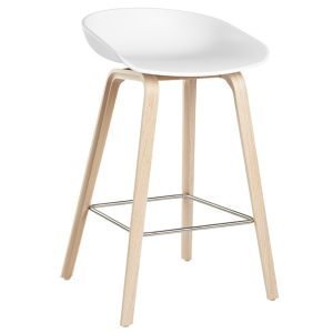 Hay About A Stool Aas32 Baarituoli Valkoinen Lakattu Tammi 65 Cm