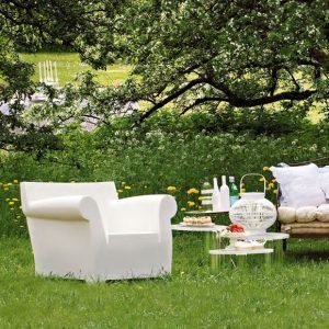 Kartell Bubble Club Armchair Nojatuoli White